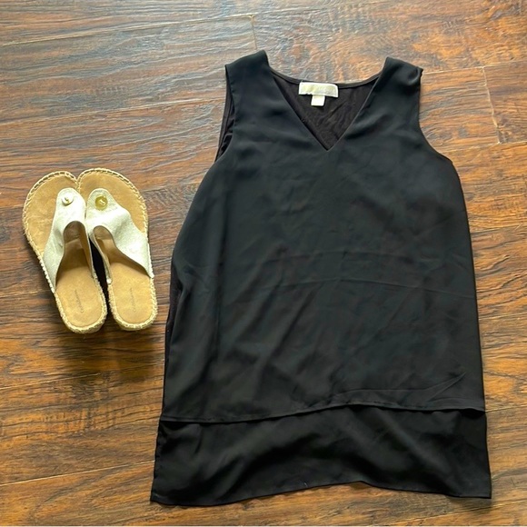 Michael Kors Medium Black Sleeveless Top - Picture 1 of 3